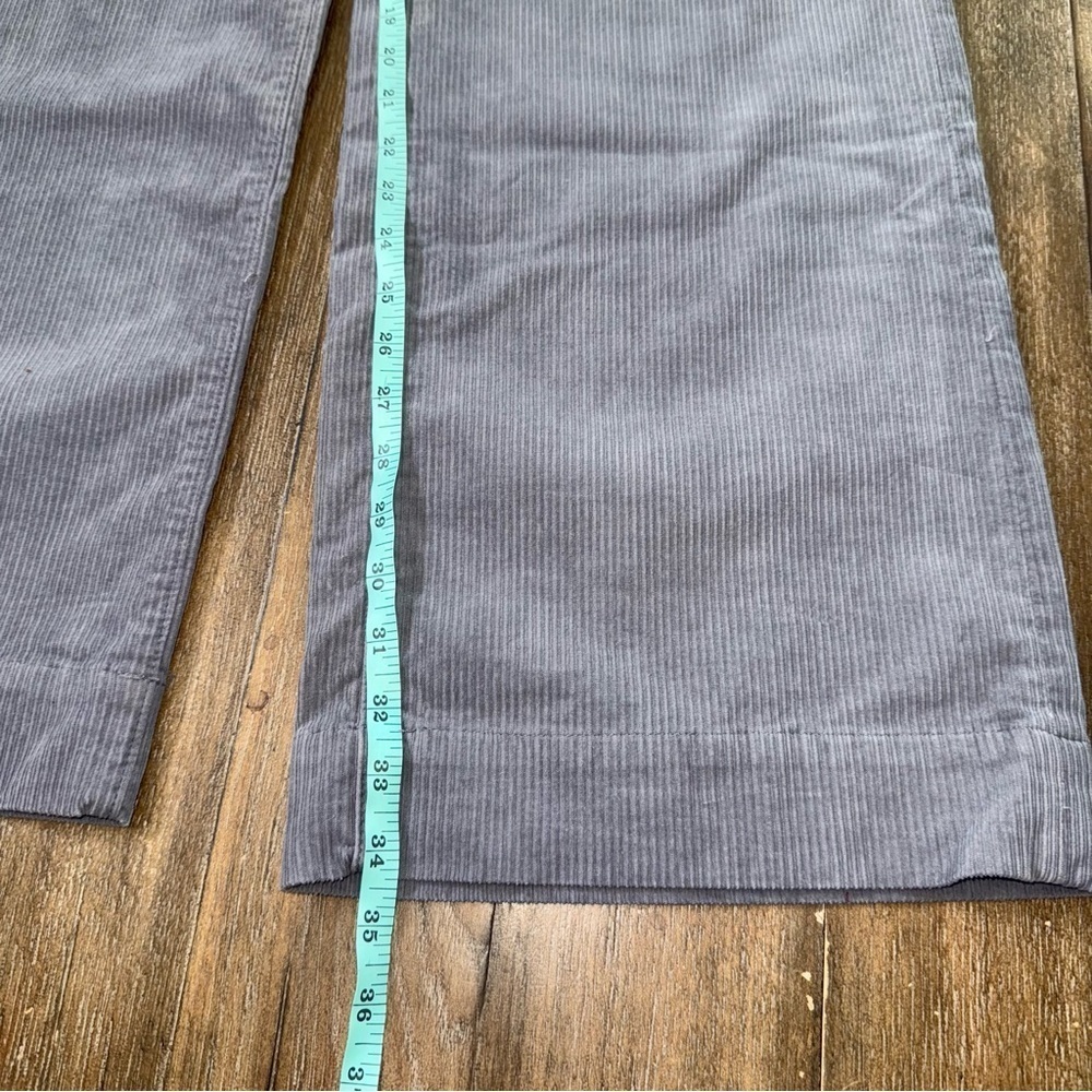 AG Adriano Goldschmied Tailored Deven High Rise Ultra Wide Leg Corduroy Trousers - Picture 12 of 14